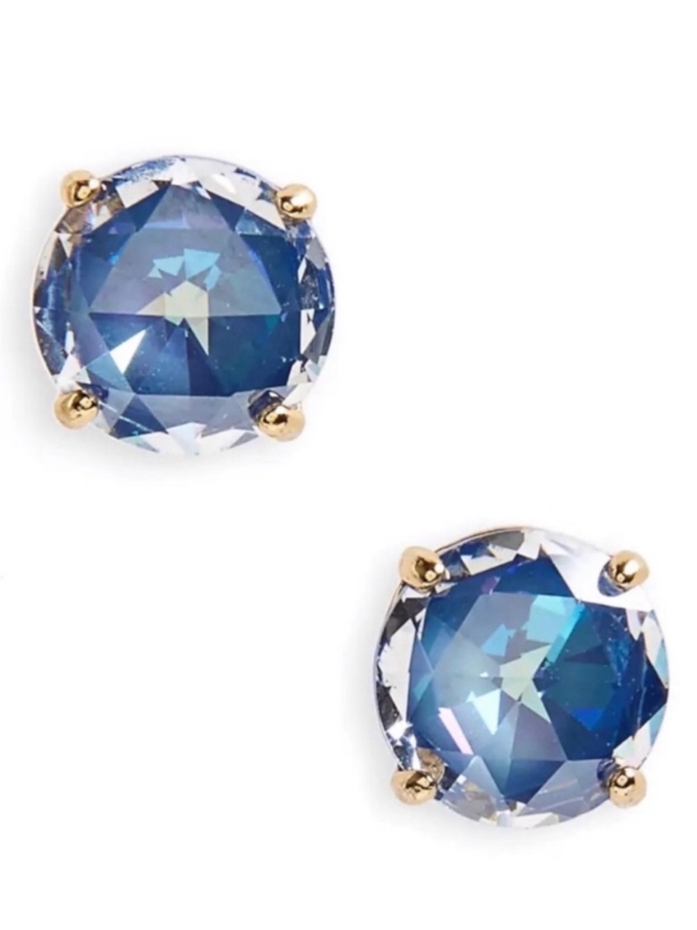 🆕 Kate Spade ♠️ New York Bright Ideas Sparkly Stud Earrings NWT New! Jet